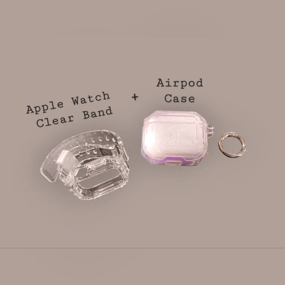 Double Deal! Apple Watchband + Airpods Case